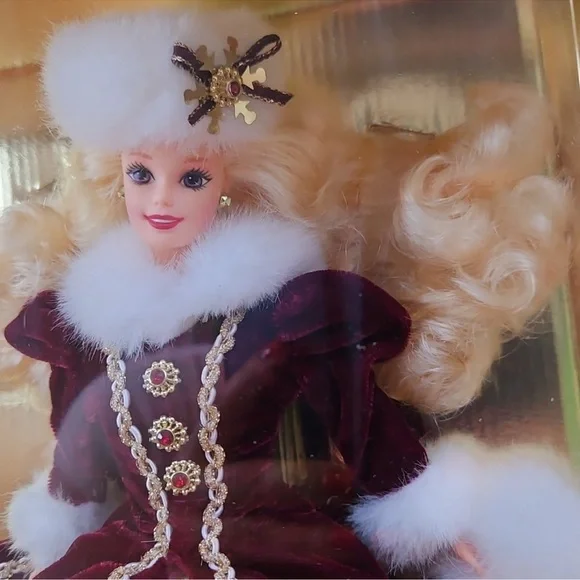 RARE Mattel 15646 Barbie Happy Holidays 1996 Collectors Special Edition NEWinBOX - Picture 4 of 11